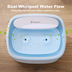 HOLAPAW fuente de agua sin derrames para interiores limpios