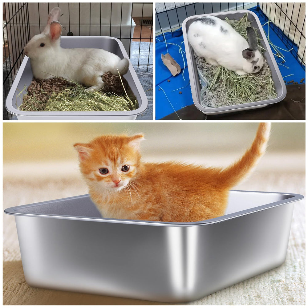 Holintan caja de arena multifuncional para varios animales uso versátil