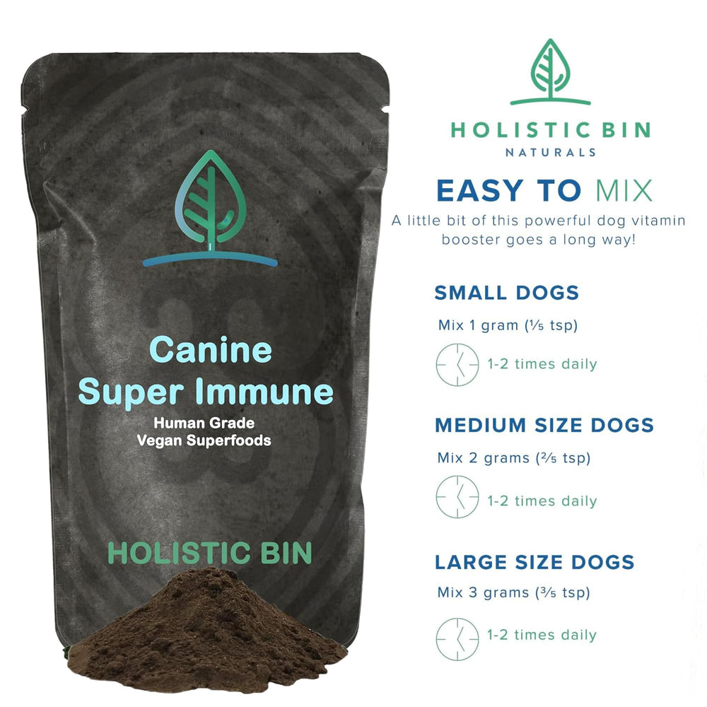 Holistic Bin Chlorella: nutrientes clave para la vitalidad canina.