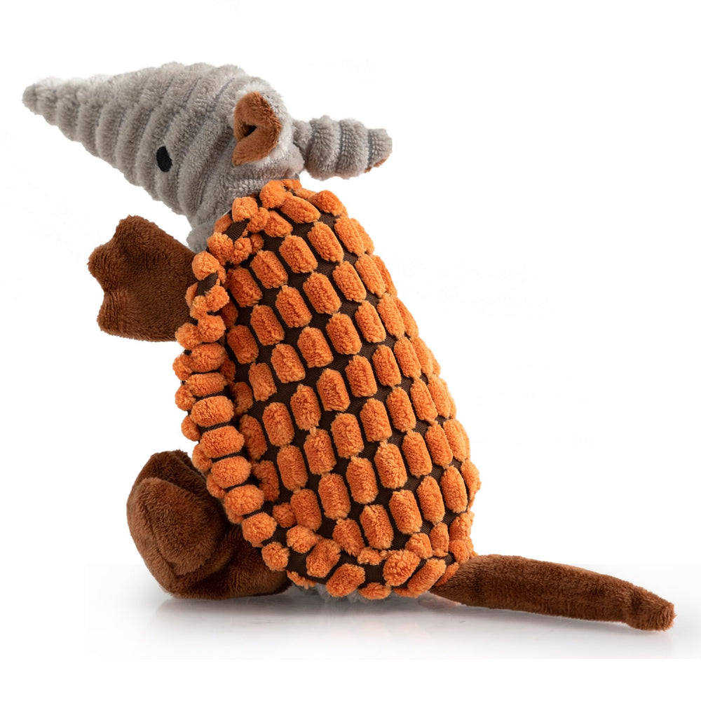 Hollypet Armadillo peluche con sonido gruñido para juegos divertidos y estimulantes.