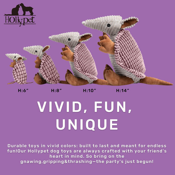 Hollypet Armadillo – diseño adorable para jugar y estimular la curiosidad.