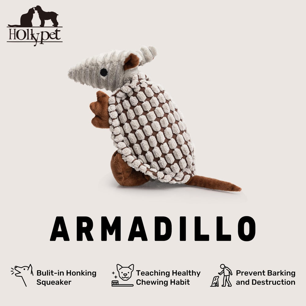 Hollypet Armadillo: juego interactivo que invita a lanzar, perseguir y traer, fortaleciendo el vínculo.