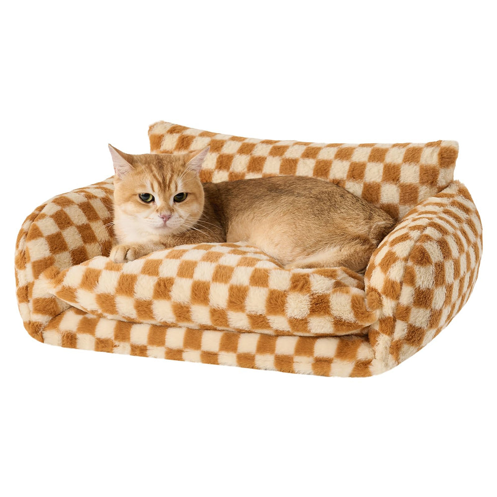 Hollypet cama para gato: doble capa desmontable facilita limpieza rápida.