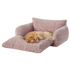 Hollypet cama gato, detalle de espuma panal para soporte suave.