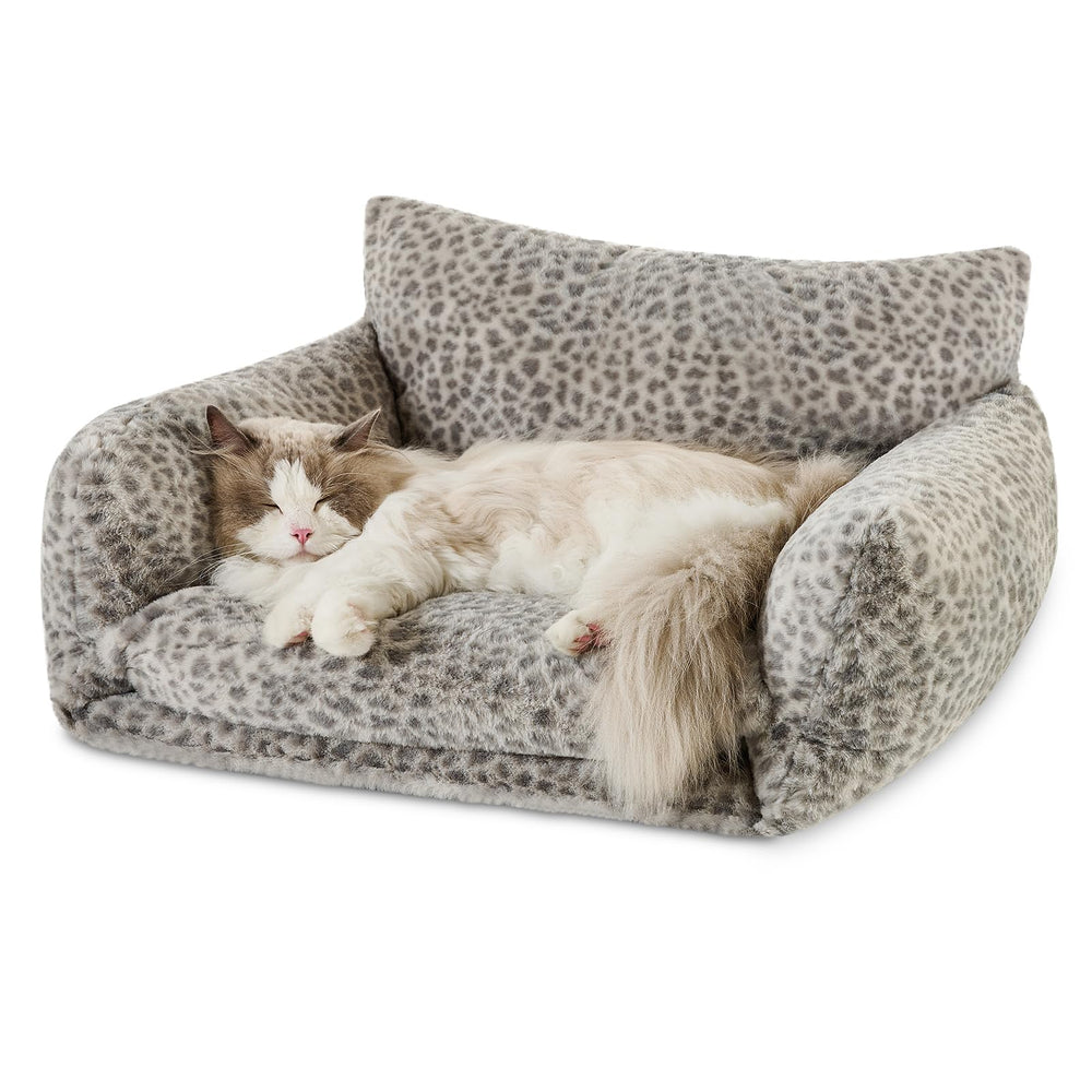 Hollypet cama-gato frente doble capa: siestas más cómodas