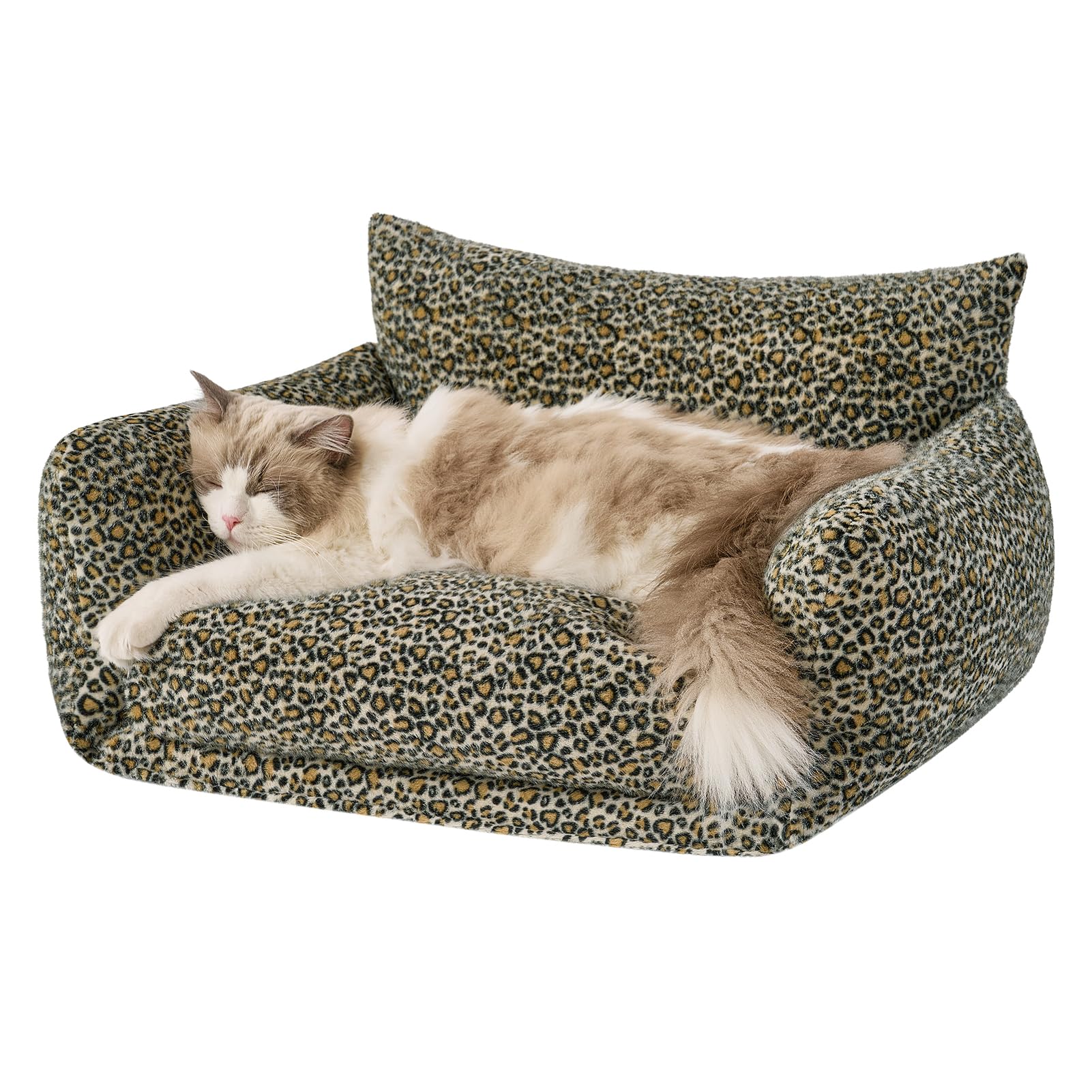 Hollypet Cama Gato Doble Capa: confort y descanso seguro para gatos pequeños.