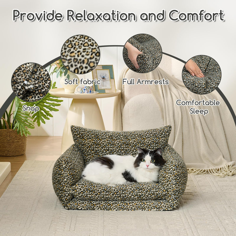 Hollypet Cama Gato Ensamblaje Fácil: listo para usar tras expansión.