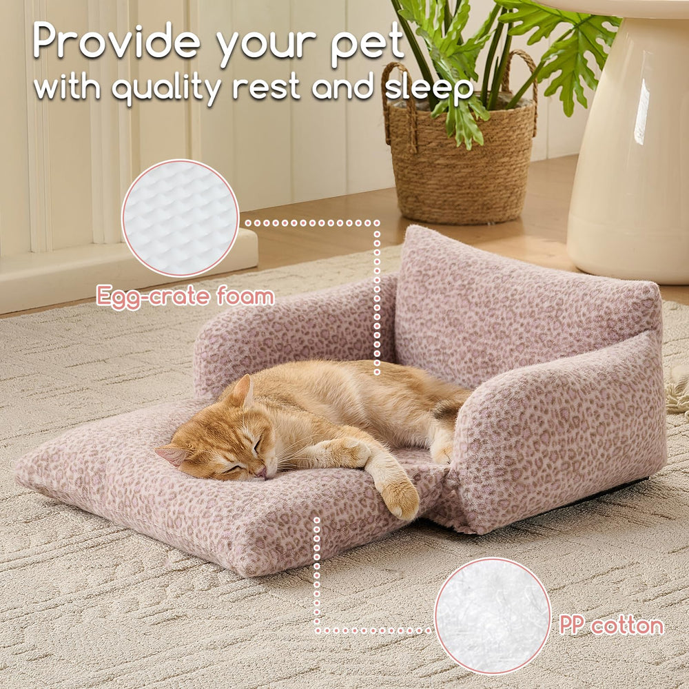 Cama Hollypet S, mayor superficie para felinos activos.