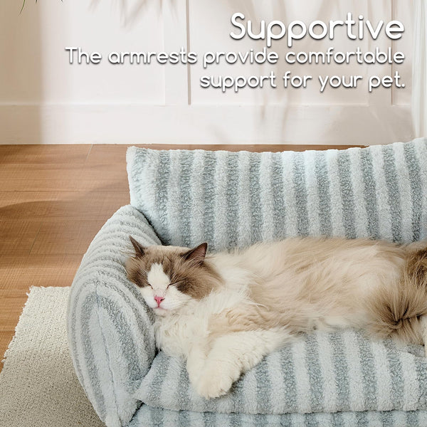 Hollypet cama-gato-tamano-xs-s, tamaño ideal para gatos pequeños.
