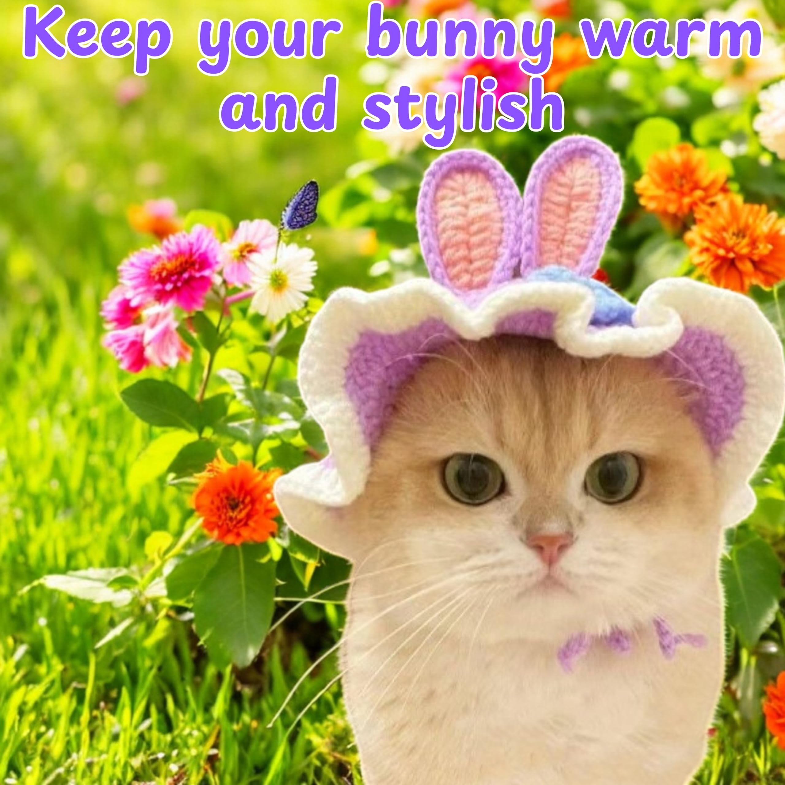 Sesión de cumpleaños con gorro para gato Homedy Crafts, tigre.