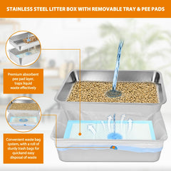 Acero inoxidable Homegroove con bordes redondeados para manejo seguro