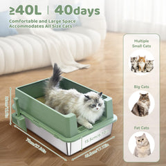 Homegroove XXXL, interior amplio ideal para gatos grandes y varias mascotas