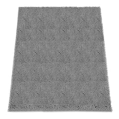 HOMEK alfombra absorbente para patas de perros, atrapa humedad y suciedad