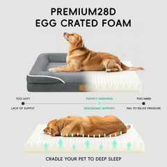 Homemate-cama-perro-exterior-resistente-agua lista para uso al aire libre.