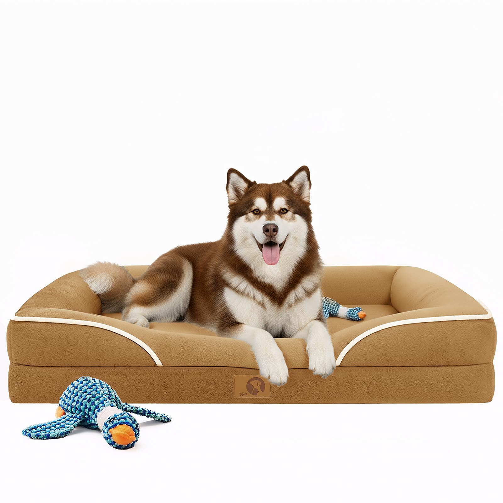Homemate cama-perro-extragrande-48x35 para perros grandes, descanso estable