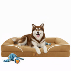 Homemate cama-perro-extragrande-48x35 para perros grandes, descanso estable