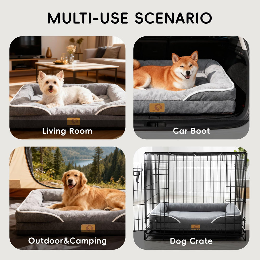 Homemate-diseno-sofa-apoyos-laterales cama-perro ofrece apoyo y seguridad.