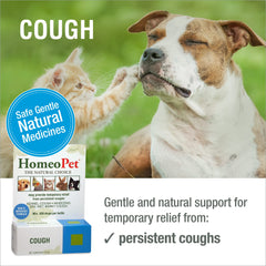 HomeoPet Cough gotero para dosis precisas y fáciles