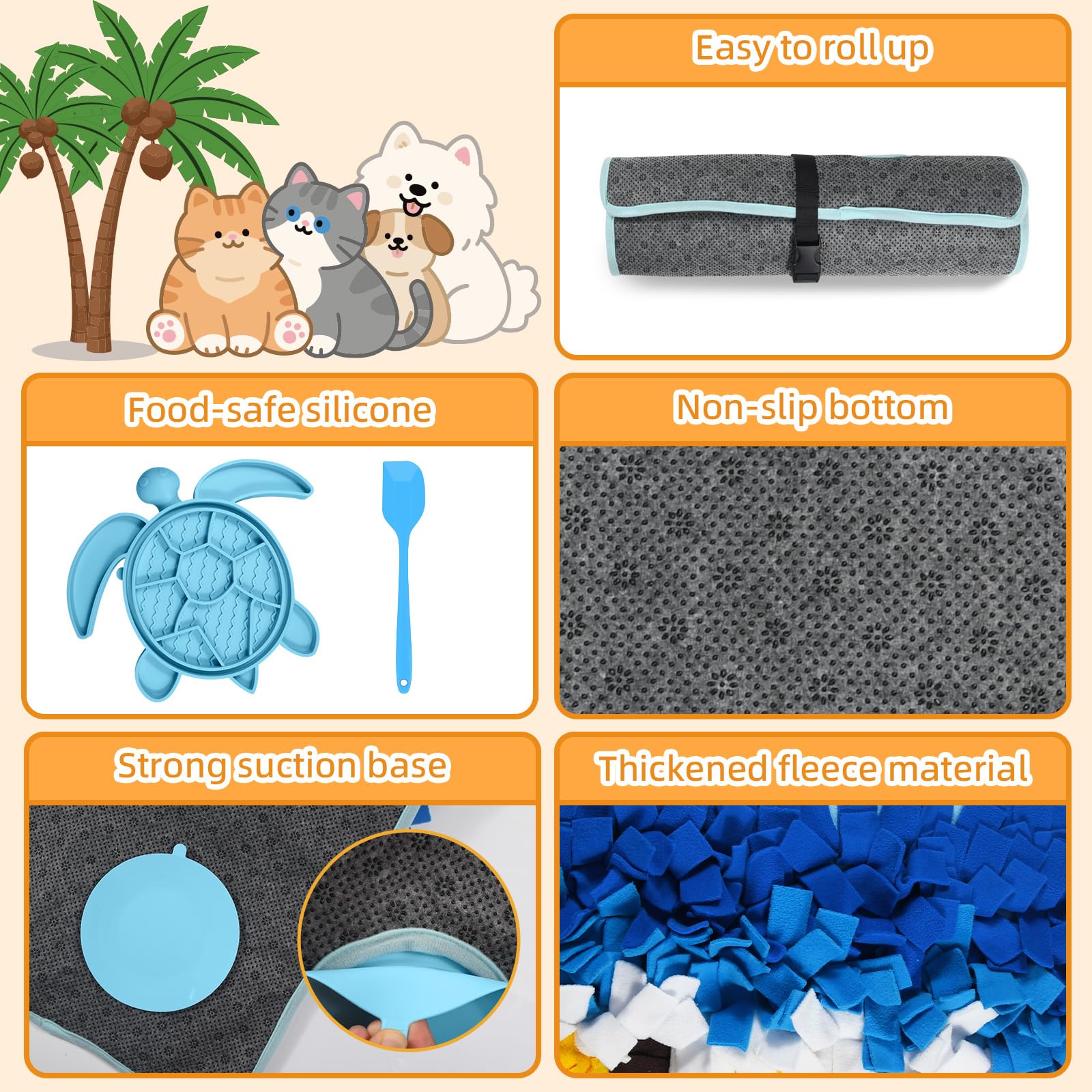 Homey Supply puzzle interactivo para perros, estimula mente y exploración.