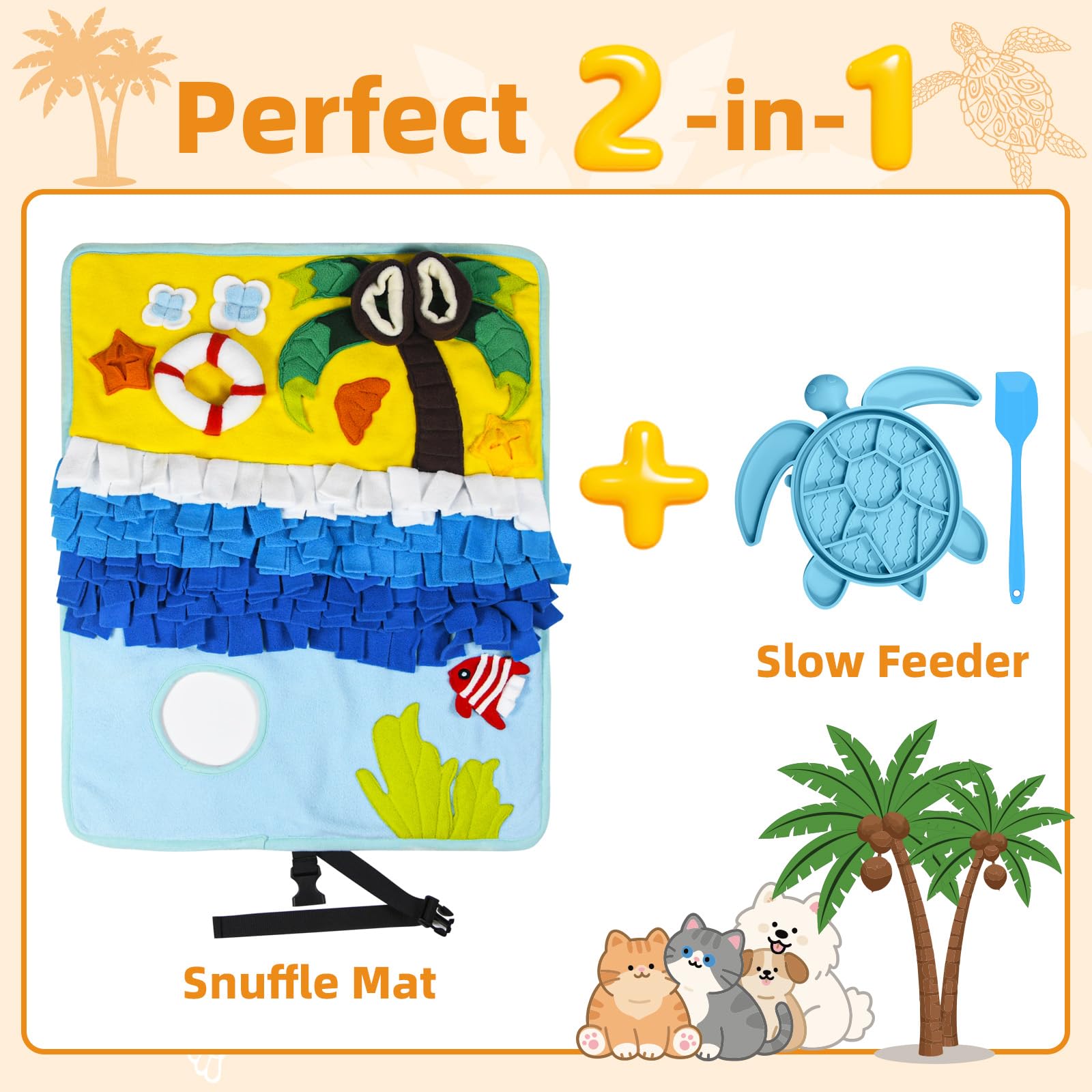 Homey Supply slow-lick mat para perros, mantiene pausas alimentarias seguras.