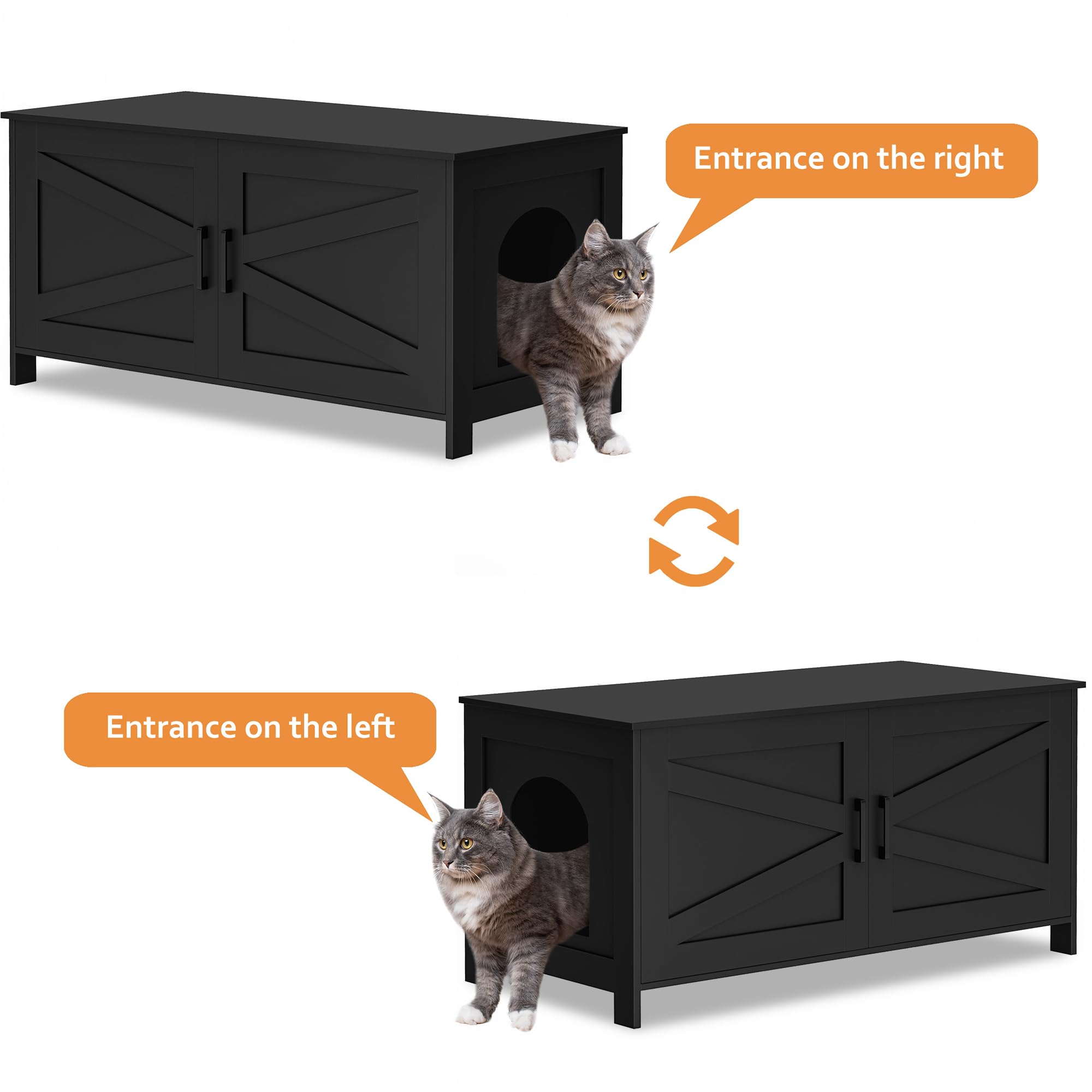 Homhedy acabado negro resistente facilita limpieza y estilo moderno
