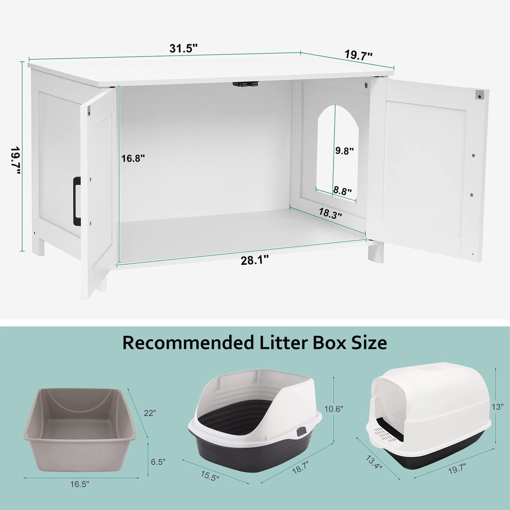 Homhedy dimensiones 31,5 x 19,7 x 19,7 pulgadas para referencia.