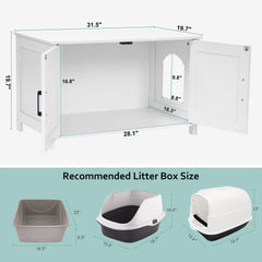 Homhedy dimensiones 31,5 x 19,7 x 19,7 pulgadas para referencia.