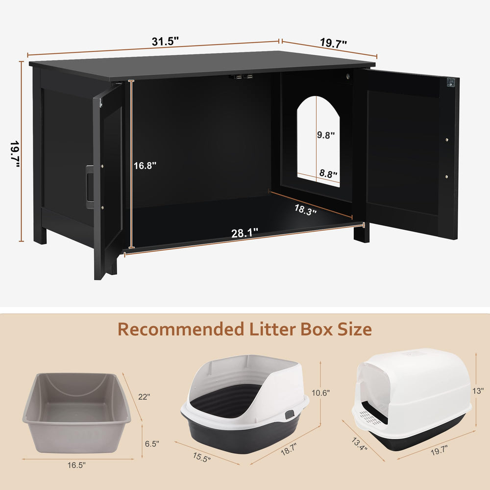 Homhedy uso doble: casa para gato y mueble decorativo.