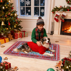 Homimp alfombrilla para perros base anti-deslizante