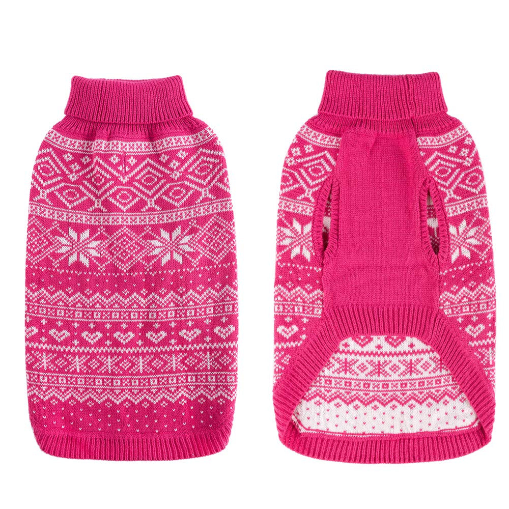 Homimp sudadera argyle calor acrílico suave para mantener cómodo al perro.
