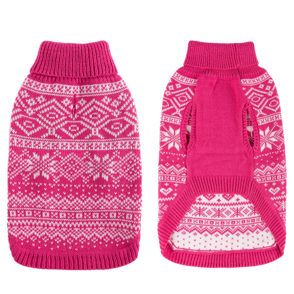 Homimp sudadera argyle para perro, vista trasera, mantiene abrigada al exterior