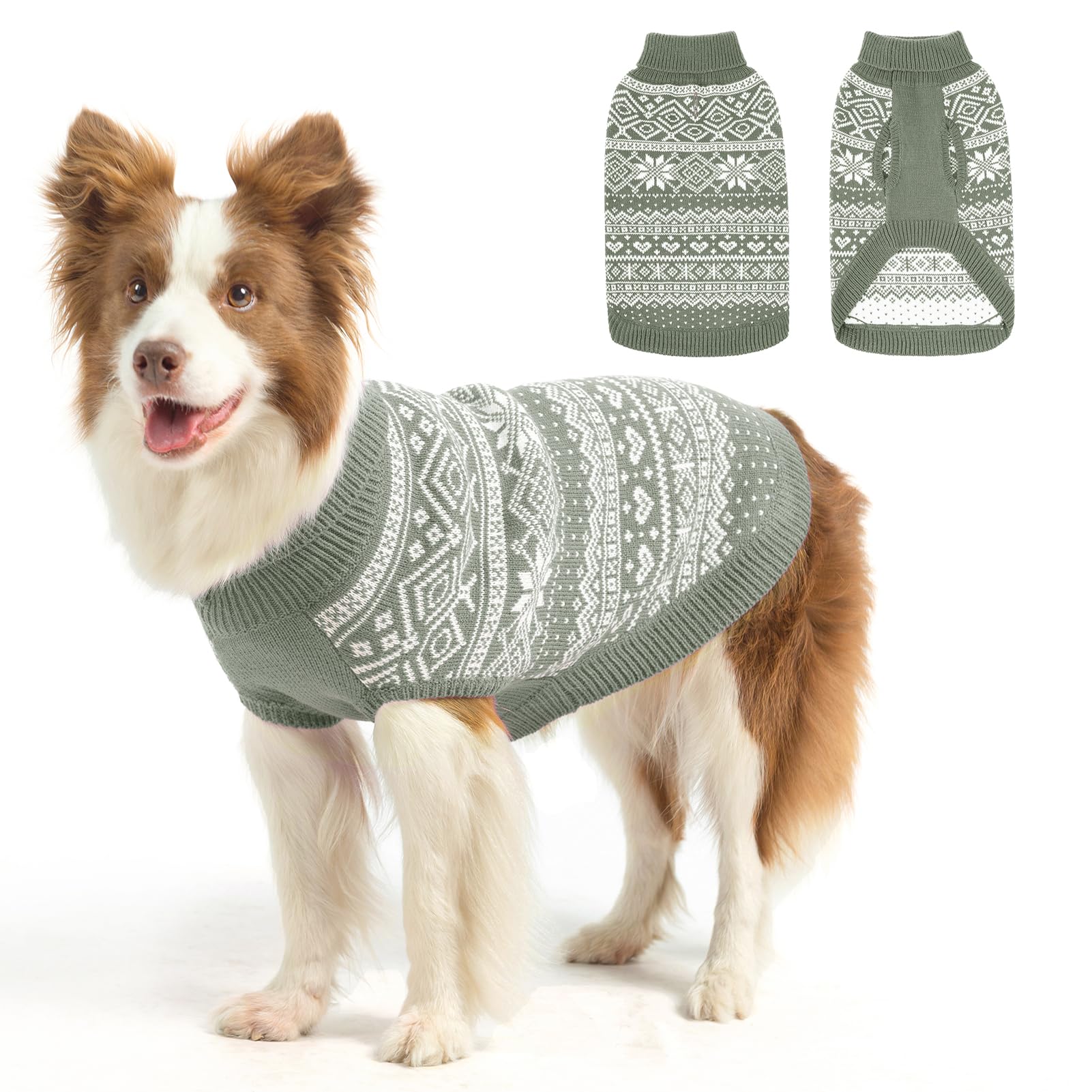 Sudadera Homimp para perro argyle, dorso de 20 pulgadas, ajuste cómodo.
