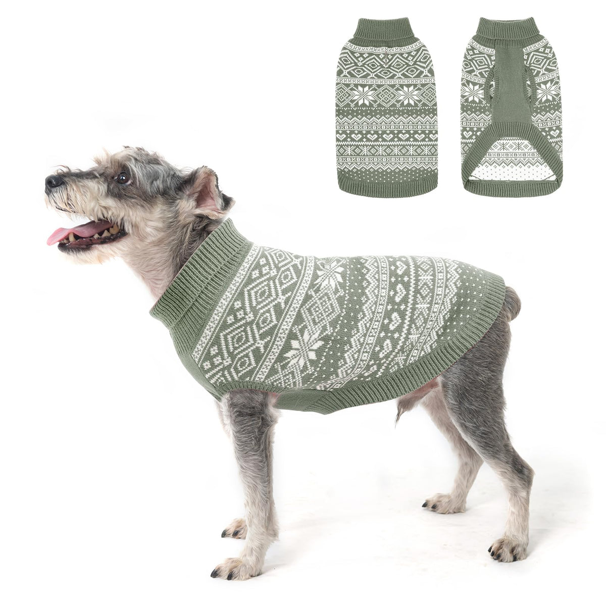 Homimp sudadera para perro Argyle gris XS, calidez ligera para paseos.