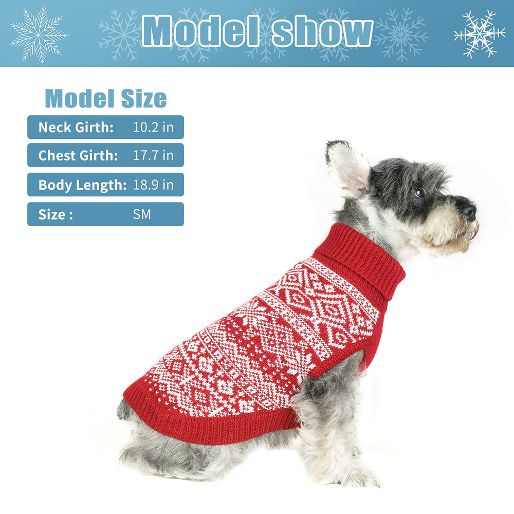 Homimp sudadera para perros Argyle, material acrílico suave que aporta abrigo