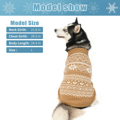 Homimp suéter para perro, cuello elástico, fácil de colocar.