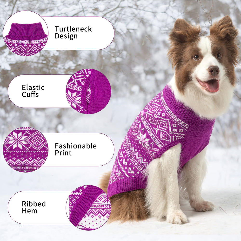 Homimp suéter para perro color crema con argyle 2XL, comodidad y movilidad para explorar.