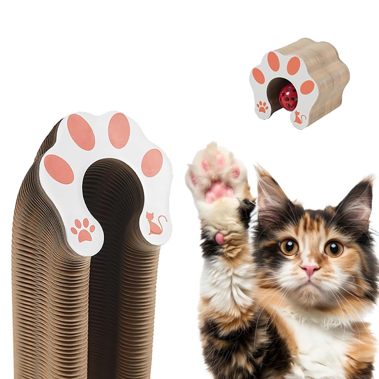 Homlume Kitty Kurls, juguete interactivo para gatos de interior.