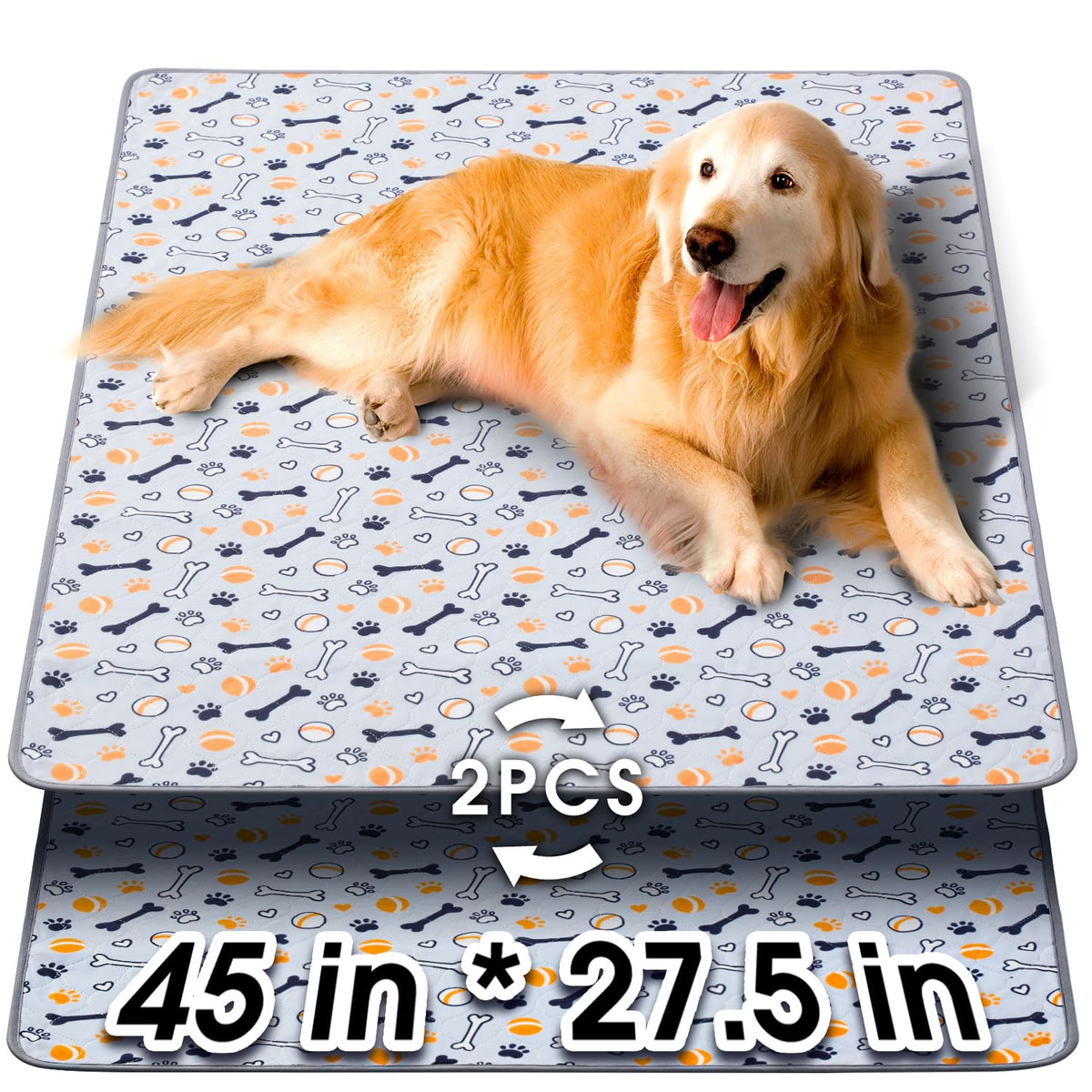 Hompet almohadillas de entrenamiento 45×27,5 pulgadas para entrenamiento cómodo y limpio.