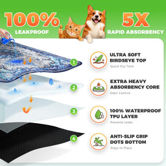 Hompet tejido absorbente para patas de perros con secado rápido.