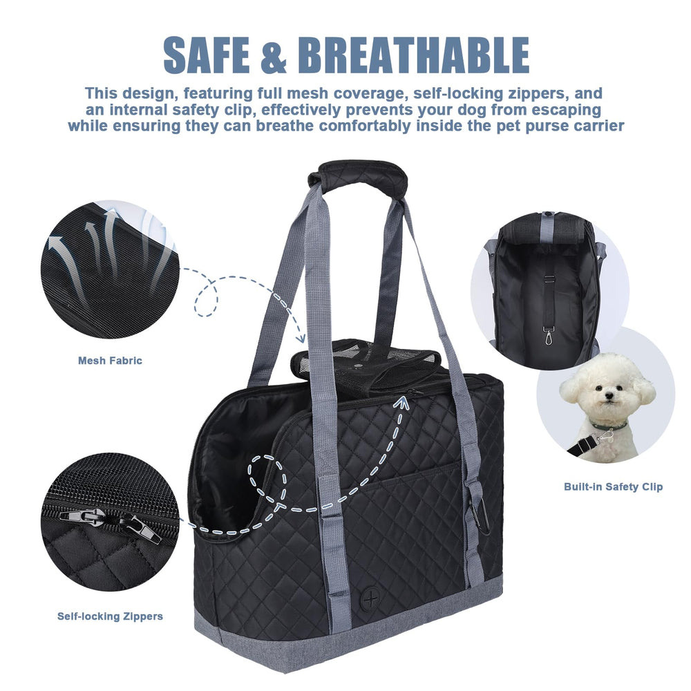 Homsunyi bolso portador para perro pequeño diseño plegable