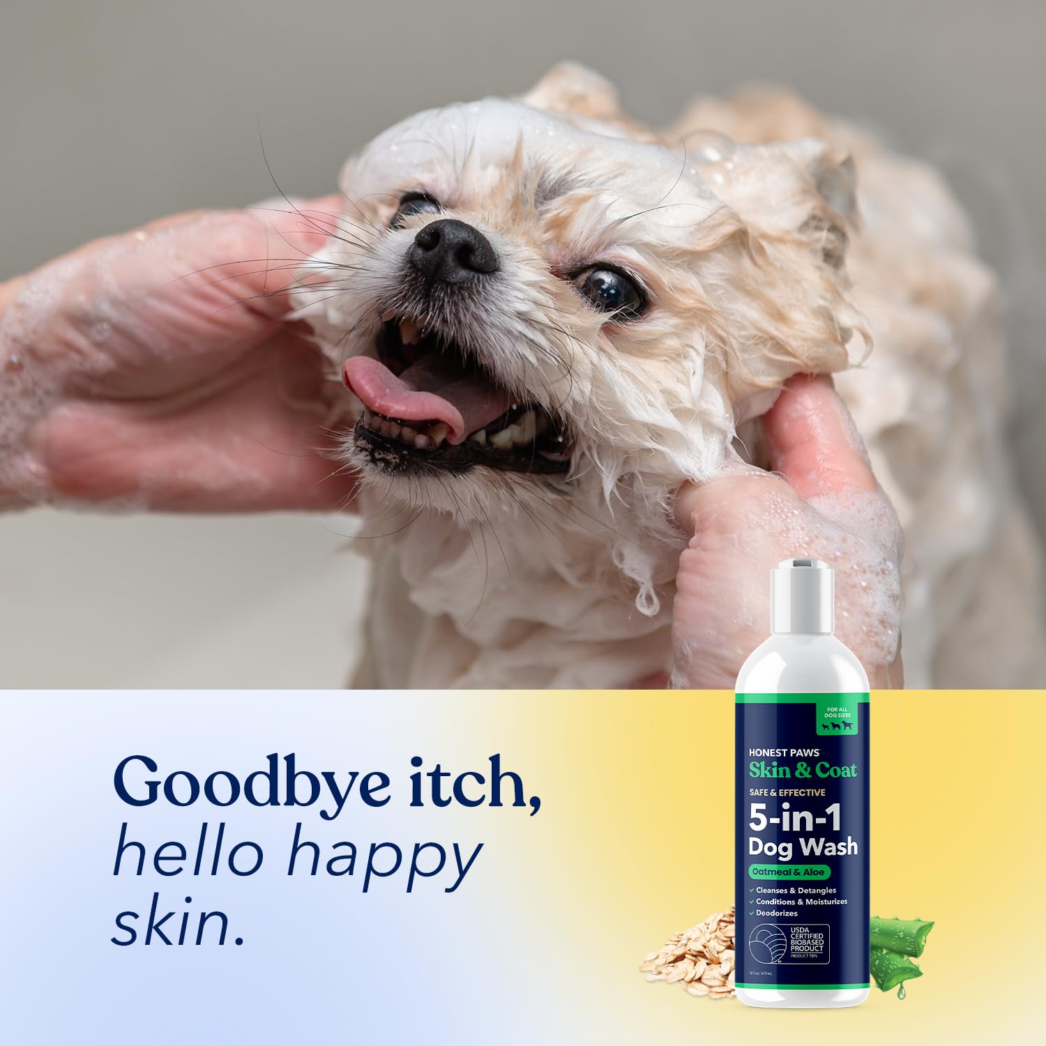 Honest Paws acondicionador para perros: desenreda y facilita el cepillado.