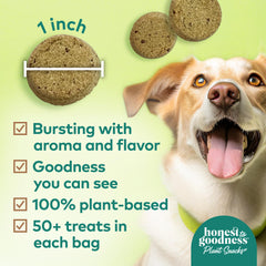 Honest to Goodness Snacks: ingredientes coco, linaza y cúrcuma para sabor natural