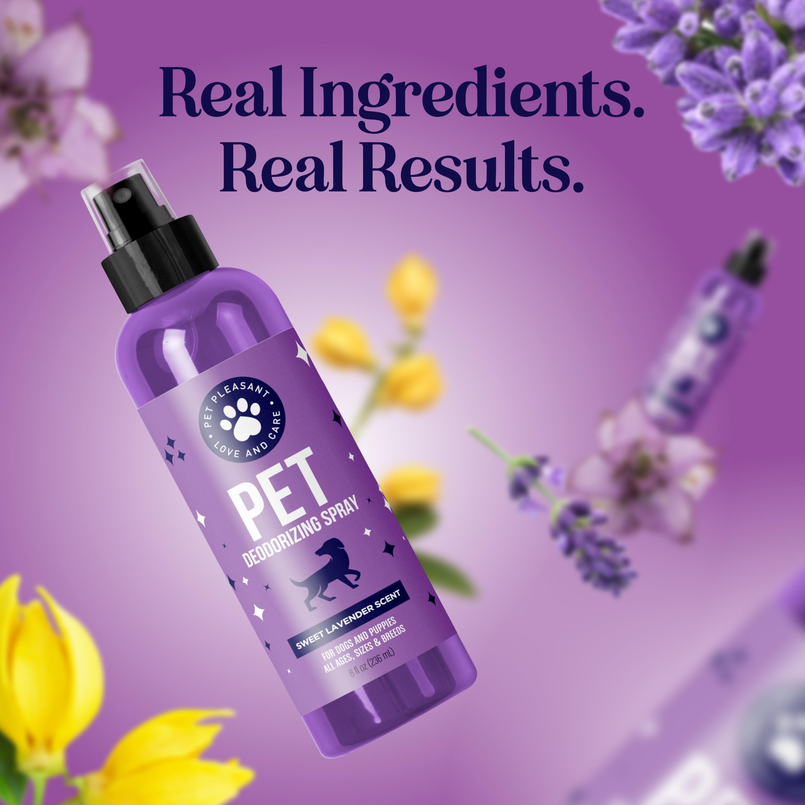HONEYDEW Desodorizante canino, lavanda, limpieza sin baño.