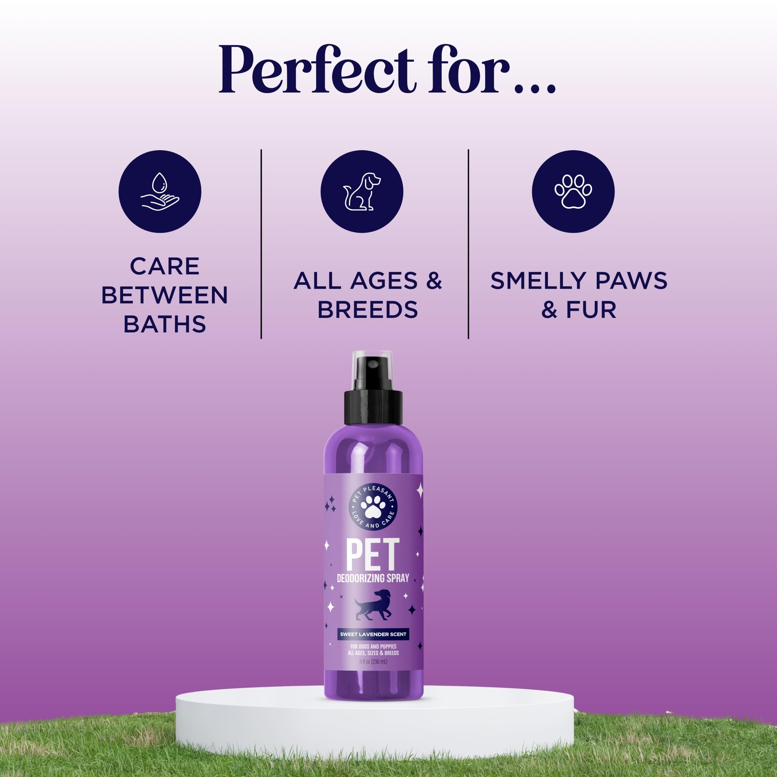 HONEYDEW Lavanda para Perros, atomizador para aplicación en pelaje.