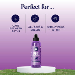 HONEYDEW Lavanda para Perros, atomizador para aplicación en pelaje.