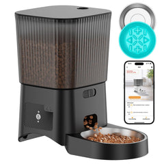 HoneyGuaridan controla la alimentación desde la aplicación para gatos.
