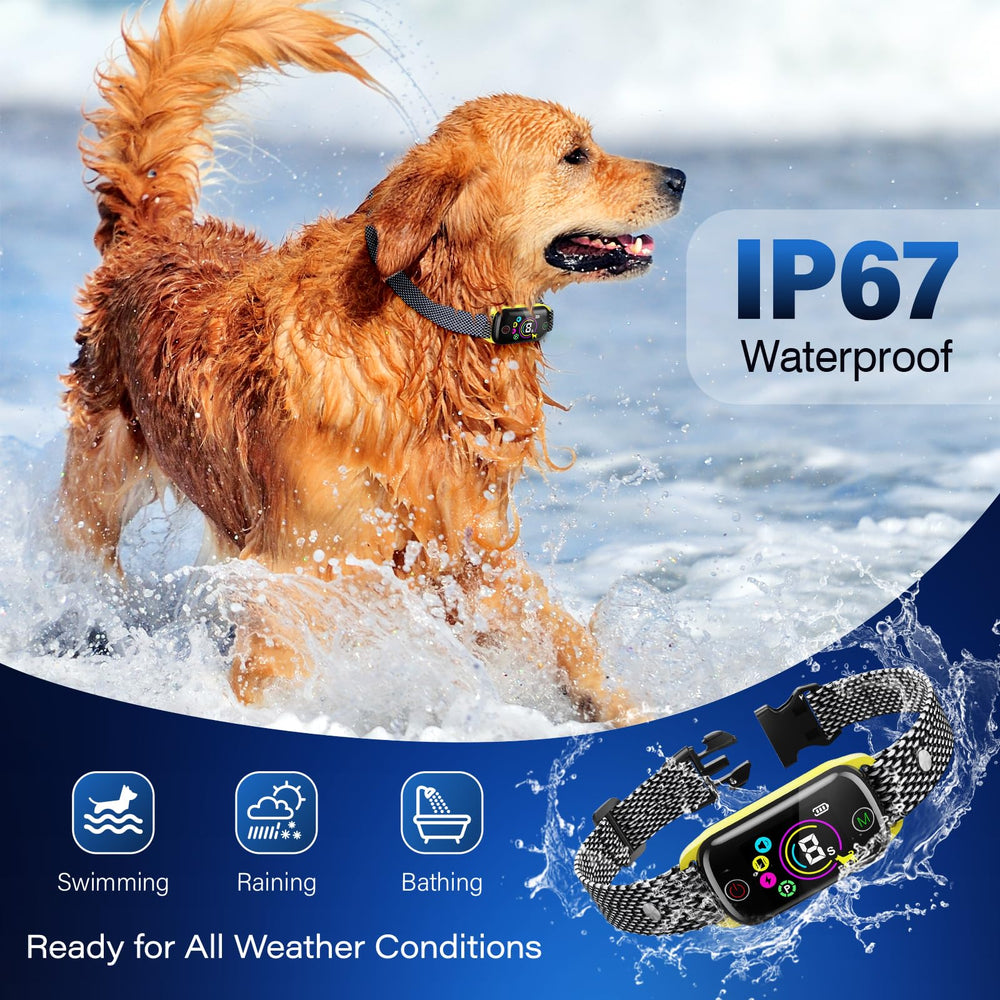 Collar Honeynet ajustable hasta 25 pulgadas para perros grandes.