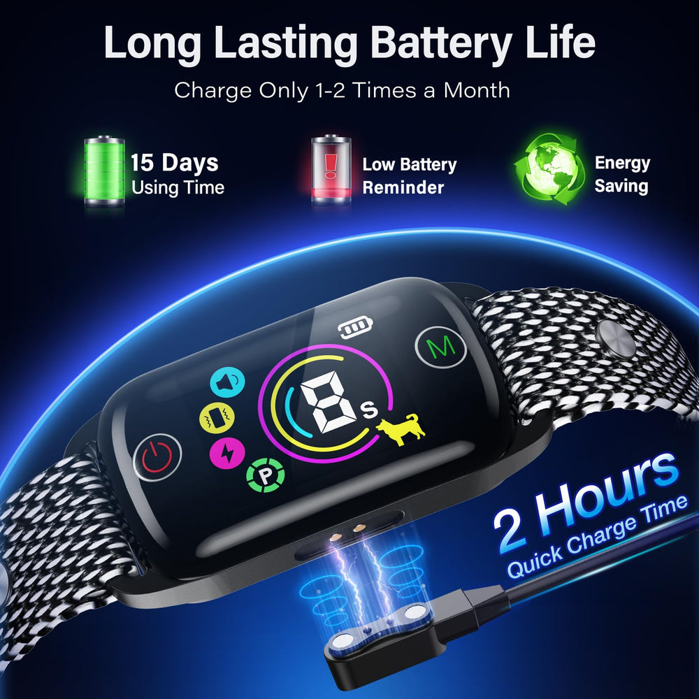 Beep y vibración del collar Honeynet para entrenamiento sin dolor.