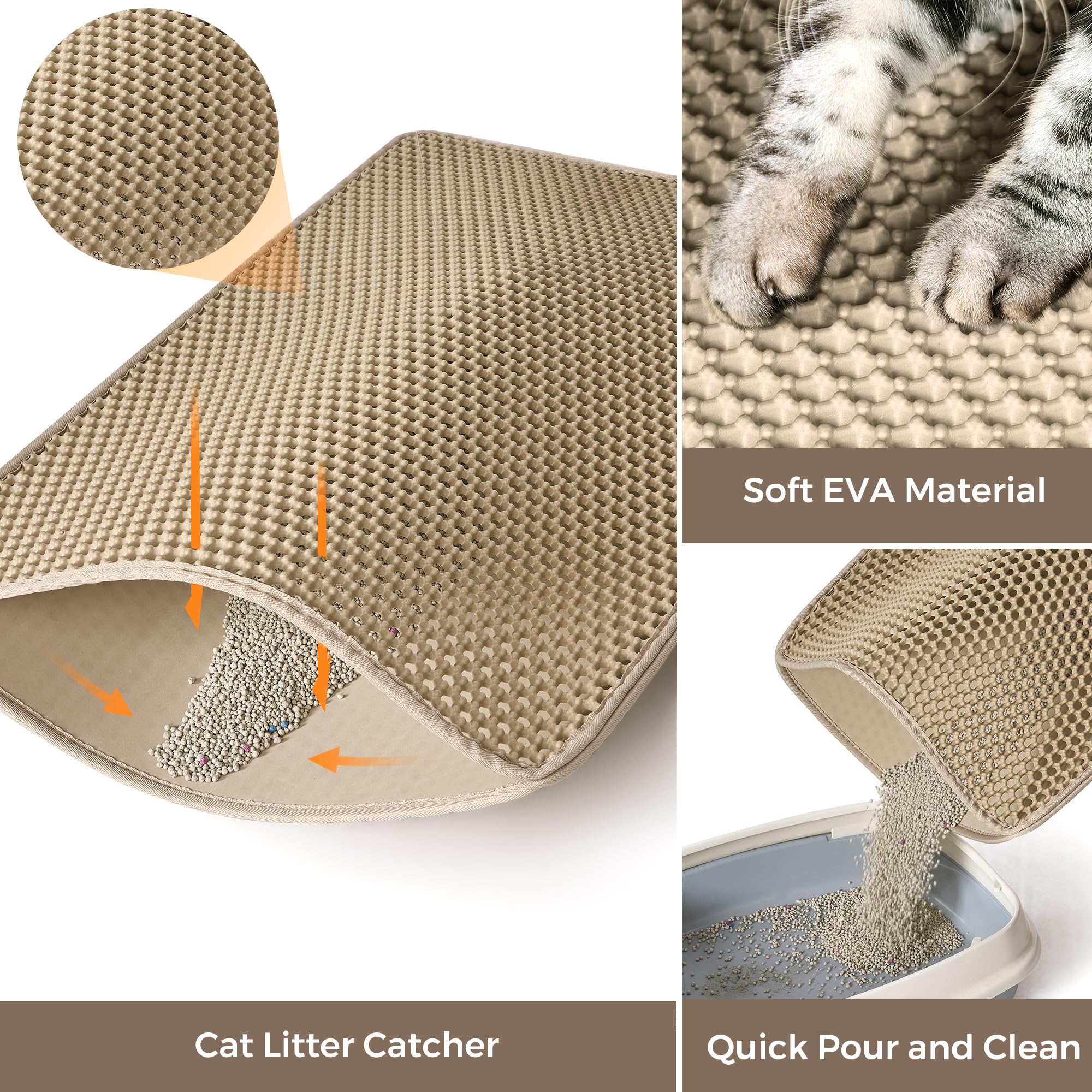 Honiakaka casita gato con luz natural y ventilación.