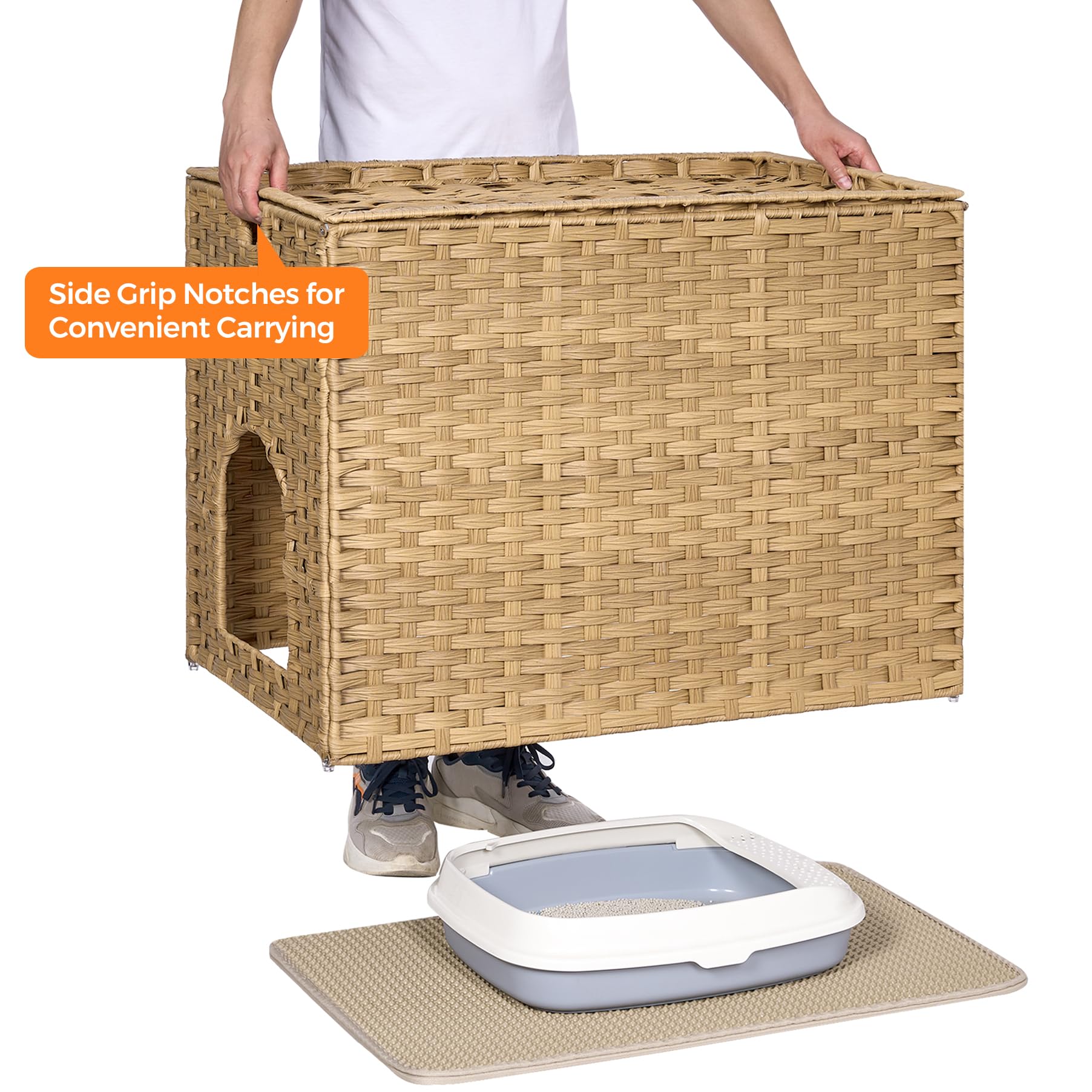 Honiakaka montaje rápido con 4 tornillos y herramientas incluidas.